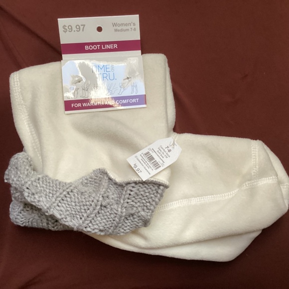 Time and Tru Women’s Comfort Sock Easy On/Off Soft Sole New With Tag - Picture 3 of 5